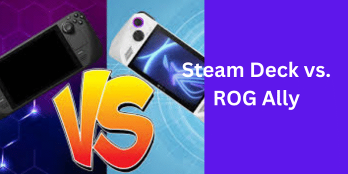 Steam Deck vs. ROG Ally